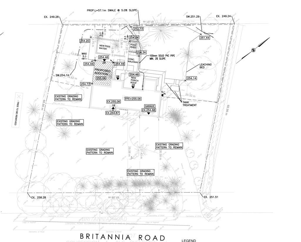  Grading Plan Drawing