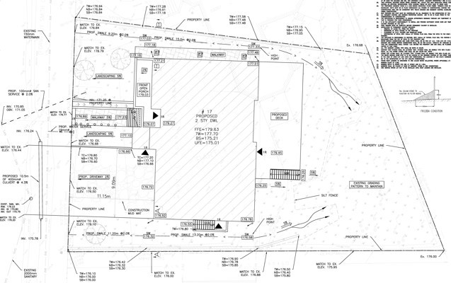 Grading Plan Vaughan