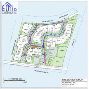 Site Servicing Plan Richmond Hill for Builders and Property Owners