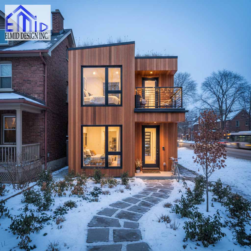 Modern laneway suite Vaughan engineered for winter performance with durable design and expert planning.